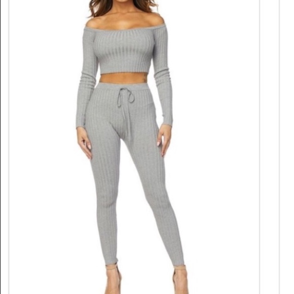 Grey two piece set